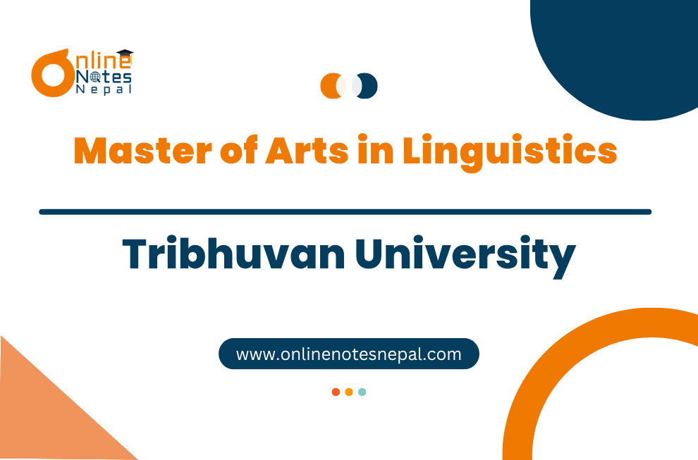 Master of Arts in Linguistics 